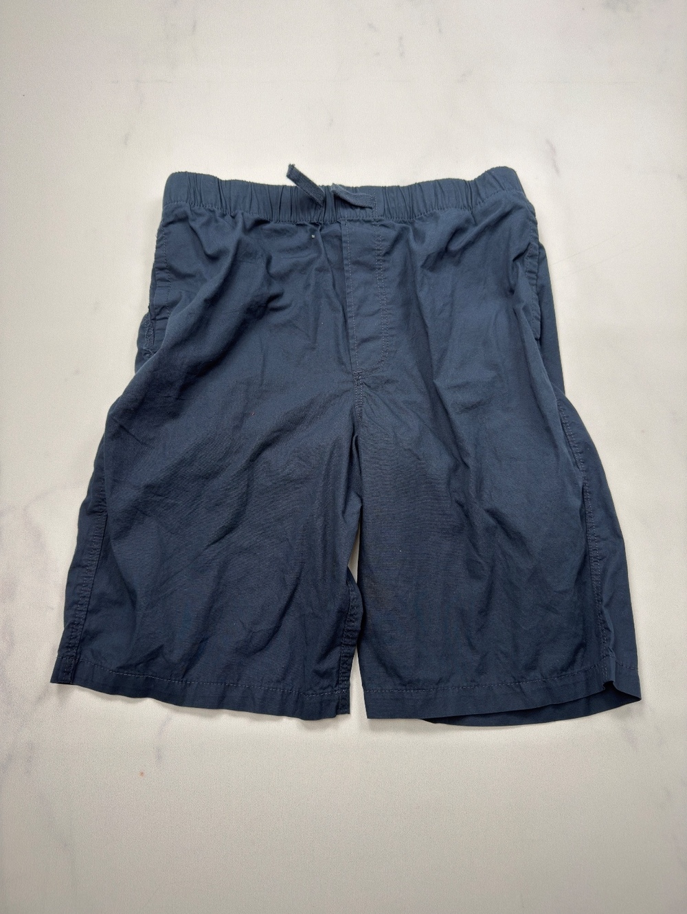 H&M Casual Blue Shorts with Drawstring Waist - Boys 14Y
